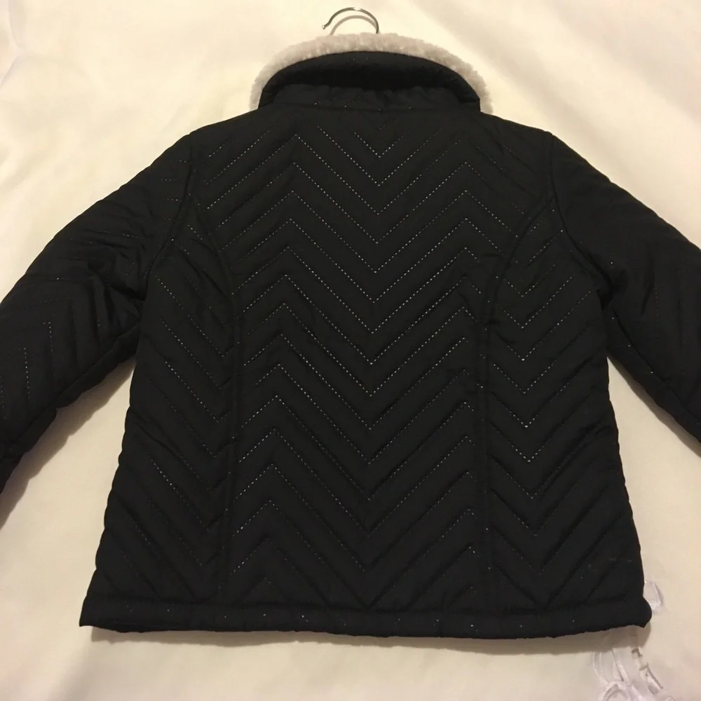 🌧☃️Gymboree gorgeous girls black jacket size S5-6